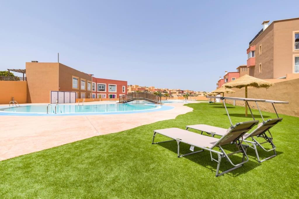 Las Dunas Corralejo Home With Swimming Pool ภายนอก รูปภาพ